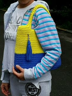Сумка вязаная