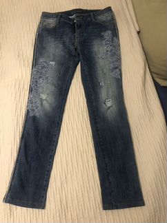 Новые Джинсы с вышивкой Ermanno Scervino
