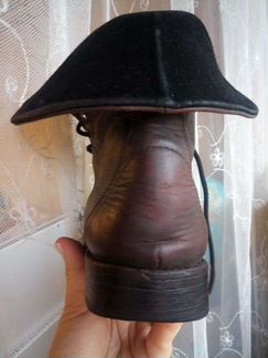 Ботинки кожаные