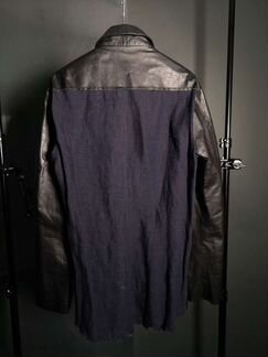 Кожаная рубашка Lost & Found