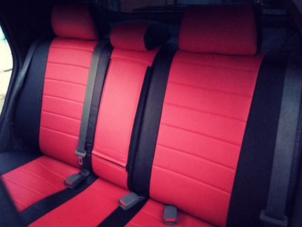 Модельные чехлы Шевроле Лачетти из экокожи