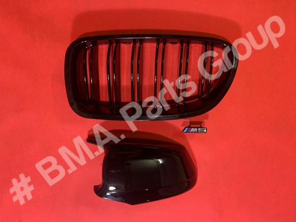 Решетки радиатора M5 Look+зеркала до Рест Бмв F10