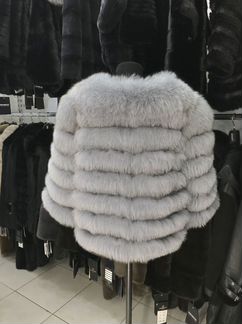 Шуба из песца