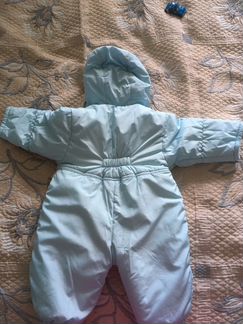 Комбинезон на овчине на мальчика, длина комб.62см