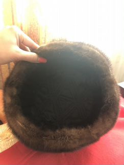 Мужская норковая шапка