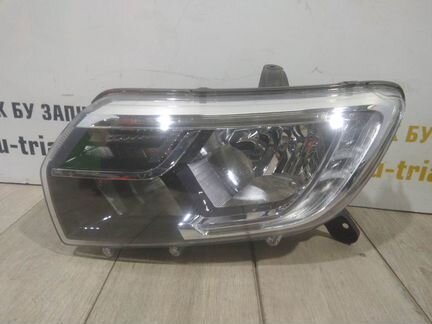 Фара левая Рено Логан 2 Renault Logan 2 рестайлинг