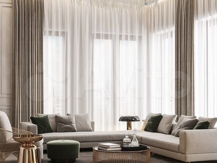 3-к квартира, 146.2 м², 13/17 эт.