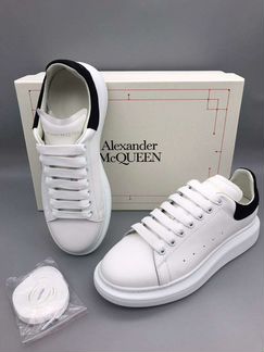 Кожаные кеды Alexander McQueen