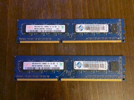 Оперативная память ddr3 2x4gb