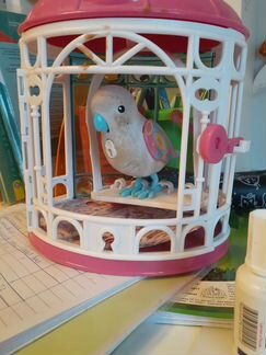 Птичка Little Live Pets с клеткой