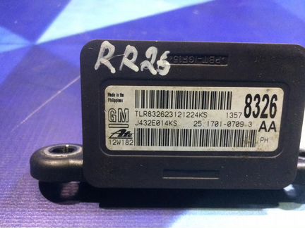 Датчик курсовой устойчивости Опель Астра J