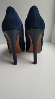 Туфли замшевые