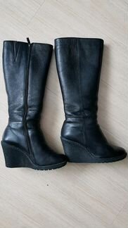 Сапоги зимние натуральная кожа мех 36