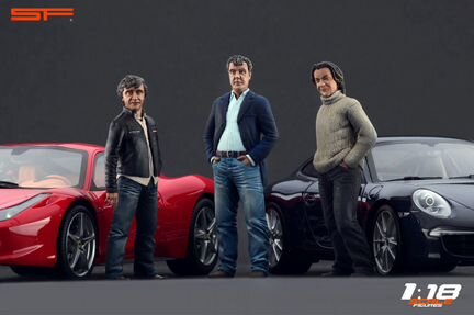 Top Gear 1:18 Scale Figures