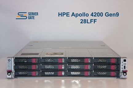 Сервер HP Apollo 4200 G9 28LFF 2x E5-2660v3 128 GB