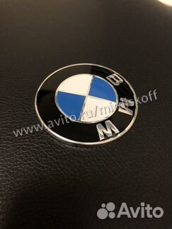 Наклейка Эмблема Значок на диски BMW 55мм
