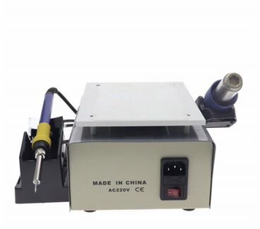 Паяльная станция kada 9803d 3 в 1 фен,паяльник, се