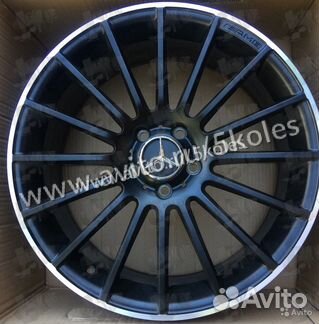 Диски R19 AMG Mercedes C-class E-class Black