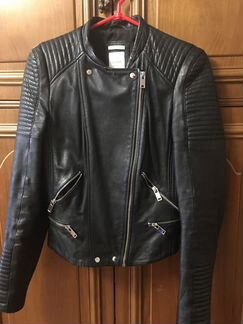 Куртка кожаная Zara