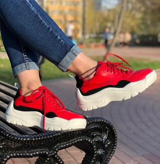 Кроссовки Valentino Garavani Gumboy кожаные