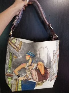 Комплект новых стильных сумок из эко-кожи