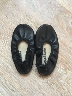 Гимнастический купальник 110 и балетки