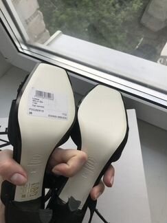 Чёрные босоножки Loewe, 36 оригинал