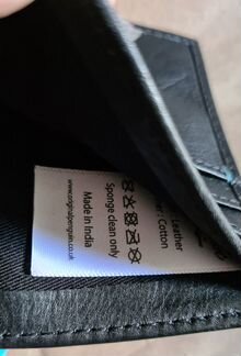 Набор Original Penguin портмоне и брелок нат.кожа