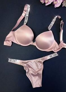 Комплект нижнего белья со стразами Victoria secret