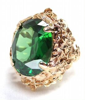 Крупное золотое кольцо 585 пробы