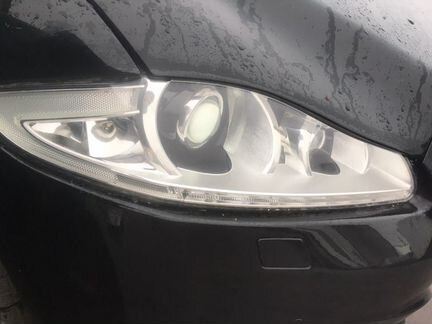 Jaguar XJ фары адаптивные и обычные