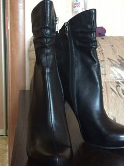 Новые демисезонные ботильоны из натуральной кожи