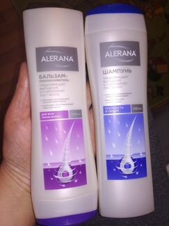 Шампунь и бальзам Алерана