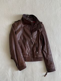 Куртка кожаная pinko