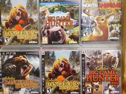 Игры для PS3 серии Cabelas