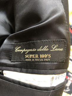 Костюм мужской, Италия