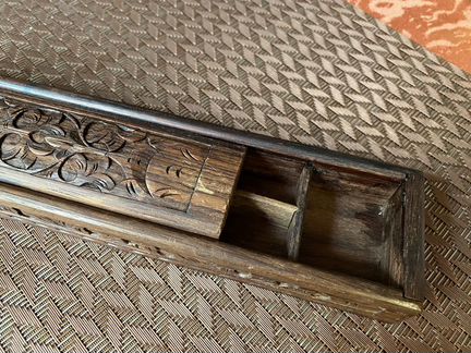 Пенал Индонезия винтаж дерево