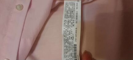 Рубашка zara,одета один раз