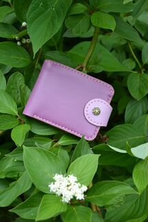 Женский кошелек из кожи ручной работы