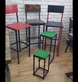 Стул барный лофт