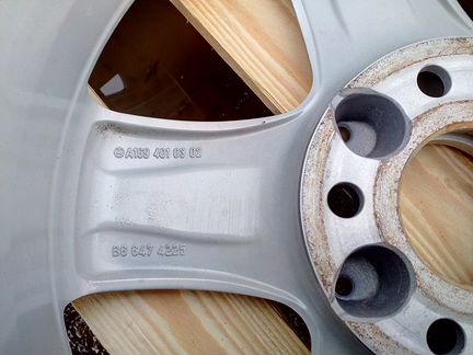 Диски литые R16 от Mercdesc A180 W169