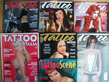 Журналы Tattoo (татуировки) иностранные издания