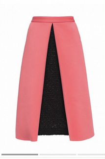 Нарядная юбка из неопрена русских дизанеров