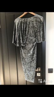 Платье бархат зара