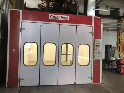 Покрасочная камера для автомобилей