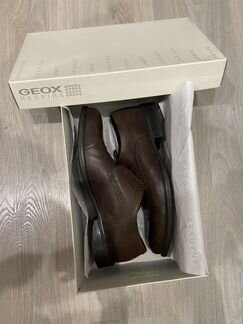 Туфли коричневые новые, geox мужские, 45р