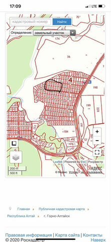Кадастровая карта кызыл озек