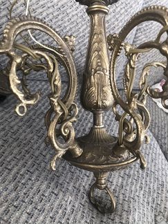 Люстра бронза