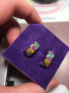 Серебряные серьги