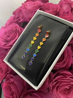Серьги Celine, комплект с чеком